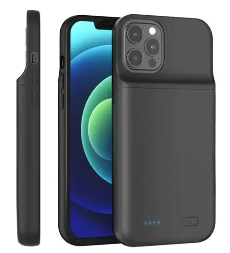 Slim Magnetic Fast-Charging Battery Case 6800mAh - For iPhone (11-15)